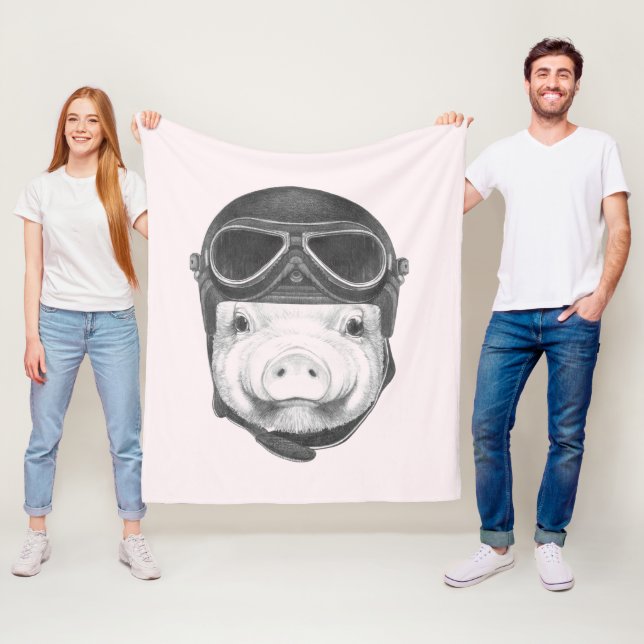 Cobertor De Velo Porco do temerário (In Situ)