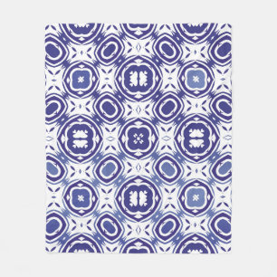 Cobertor De Velo Portuguese vintage azulejo tiles. Minimal design. 