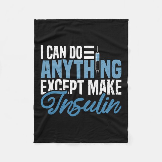 Cobertor De Velo Posso Fazer Qualquer Coisa Exceto Fazer Insulina D (Frente)