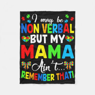 Cobertor De Velo Posso não ser Verbyl, mas minha mãe não se lembra