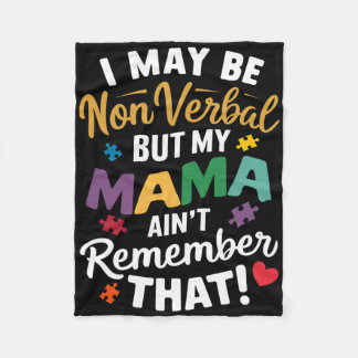 Cobertor De Velo Posso não ser Verbyl, mas minha mãe não se lembra