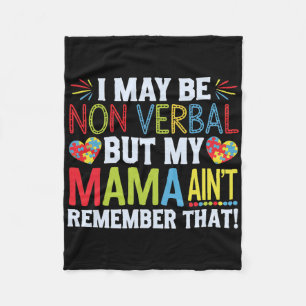 Cobertor De Velo Posso não ser Verbyl, mas minha mãe não se lembra 