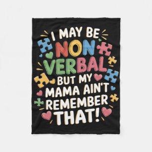 Cobertor De Velo Posso não ser Verbyl, mas minha mãe não se lembra