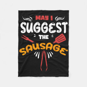 Cobertor De Velo Posso Sugerir O Churrasco De Humor De Salsicha Mes