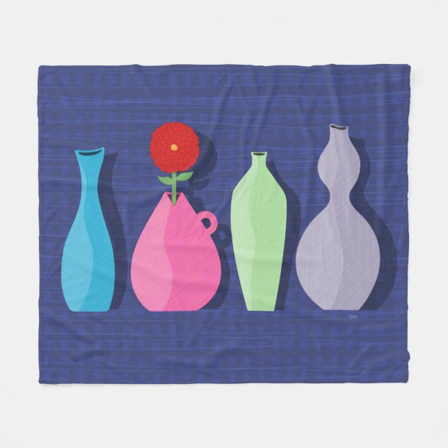 Cobertor De Velo Poterie Fleece Blanket (Frente (Horizontal))