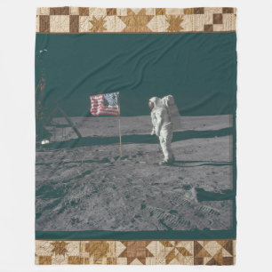 Cobertor De Velo Pouso da Apollo 11 na Lua 1969 — Qui Histórico Vin