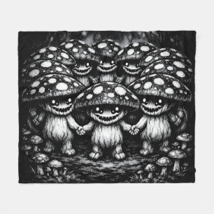Cobertor De Velo Povo Fungo •  Criaturas da Floresta por BurnsInHel