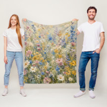 Prado Colorido em Flor: Estética de Jardim Românti