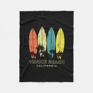 Cobertor De Velo Praia de Veneza Ca Surfboards Vintage Masculino Fe