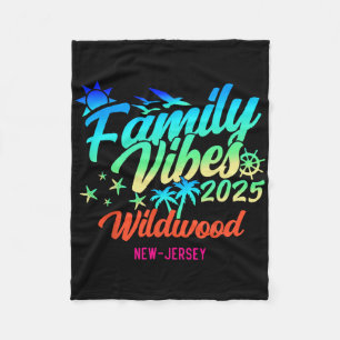 Cobertor De Velo Praia de Wildwood Nova Jersey Vibrações Familiares