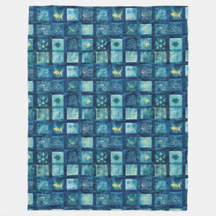 Cobertor De Velo Praia do Oceano Azul