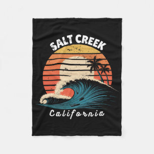 Cobertor De Velo Praia Salt Creek Califórnia Mulheres Homens Surfan