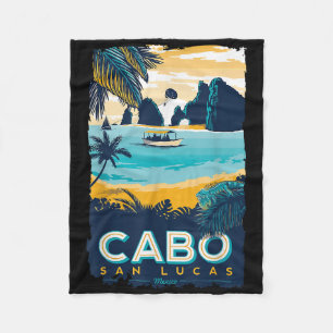Cobertor De Velo Praia Tropical do Cabo San Lucas Mexico Viagem Vin