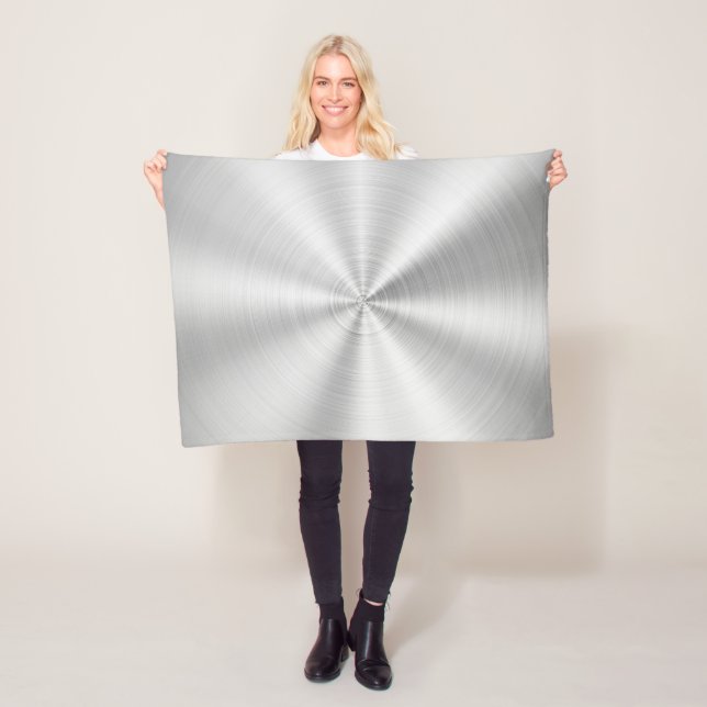 Cobertor De Velo Prata brilhante metálica do falso elegante (In Situ)