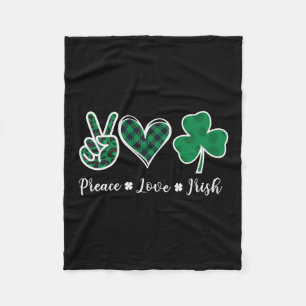 Cobertor De Velo Preace Love Irlandês