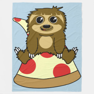 Cobertor De Velo Preguiça da pizza