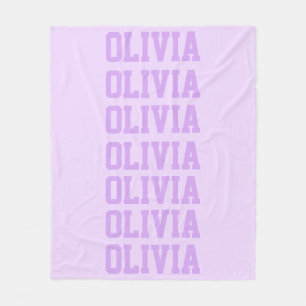 Cobertor De Velo Preppy Blanket Purple