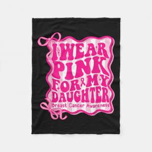 Cobertor De Velo Preppy I Veste Rosa Para Minha Filha Cancer Da Mam