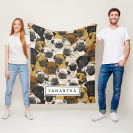 Cobertor De Velo Presente bonito para o cão-mosquito mães/Pais pers
