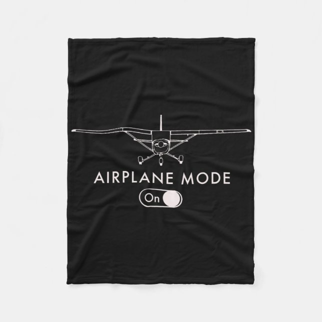 Cobertor De Velo Presente de Avião de Camisa de Manga Curta Modo Av (Frente)