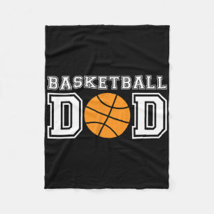 Cobertor De Velo Presente De Basquete De Pai De Basquete Para Padre