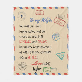 Cobertor De Velo Presente de Casamento de Design Personalizado em A