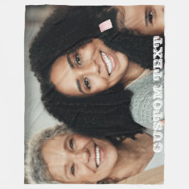 COBERTOR DE VELO PRESENTE DE COBERTURA PARA A MÃE