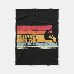 Cobertor De Velo Presente de Escalada em Blocos Living On The Edge
