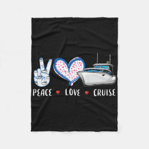 Cobertor De Velo Presente de Paz Amor Cruzeiro Navio Barco Férias H