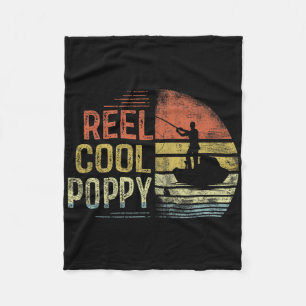 Cobertor De Velo Presente de pesca Poppy muito fixe Aniversário Pop