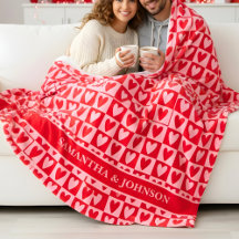 Presente de São Valentim Corações Vermelhos Clássi