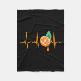 Cobertor De Velo Presente de suco de laranja engraçado para homens