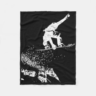 Cobertor De Velo Presente De Vintage Para Design De Wintersport Sn