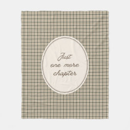 Cobertor De Velo Presente de Xadrez de Rótulo Elegante para Amante