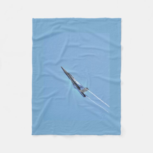 Cobertor De Velo Presente do Designer de Jato de Força Aérea Supers (Frente)