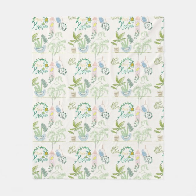 Cobertor De Velo Presente em Aberto para Amigo (Frente)