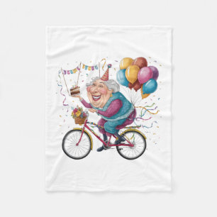 Cobertor De Velo Presente engraçado de aniversário da vovó de cicli