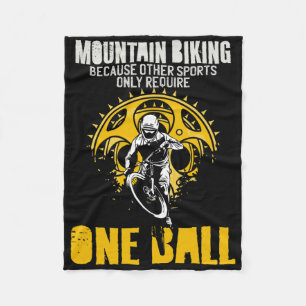 Cobertor De Velo Presente Engraçado de Ciclismo de Montanha para Ho