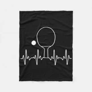 Cobertor De Velo Presente engraçado de Ping Pong para homens e mulh