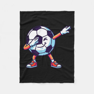 Cobertor De Velo Presente engraçado de Srt Cartoon Bola de Futebol