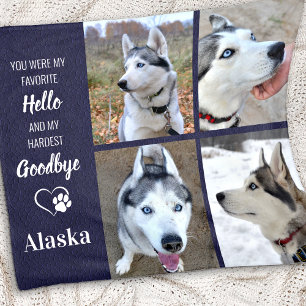 Cobertor De Velo Presente Favorito de Adeus ao Animal de Estimação 