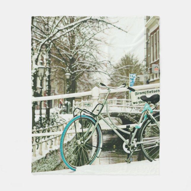 Cobertor De Velo Presente para amante de ciclismo (Frente)