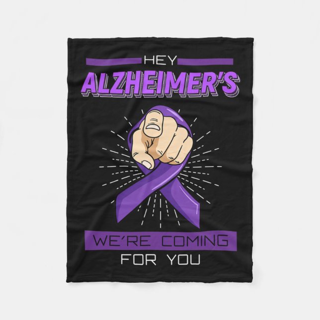 Cobertor De Velo Presente para Demência Perda de Memória Cerebral D (Frente)