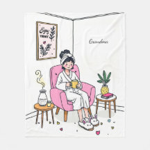 Presente Personalizado Avó Aconchegante e Macio pa