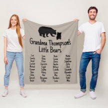 Presente personalizado com nomes de vovô