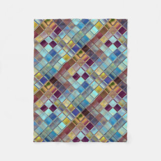 Cobertor De Velo Presente Personalizado de Arte Mosaica Personaliza