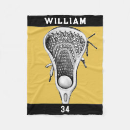 Cobertor De Velo Presente personalizado de Lacrosse