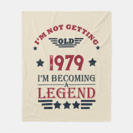 Cobertor De Velo Presentes de aniversário de vintage personalizados