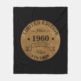 Cobertor De Velo Presentes de aniversário personalizados