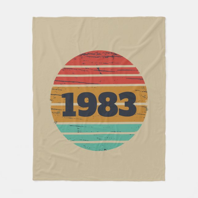 Cobertor De Velo Presentes de aniversário personalizados (Frente)